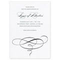 Large Flourish Invitation